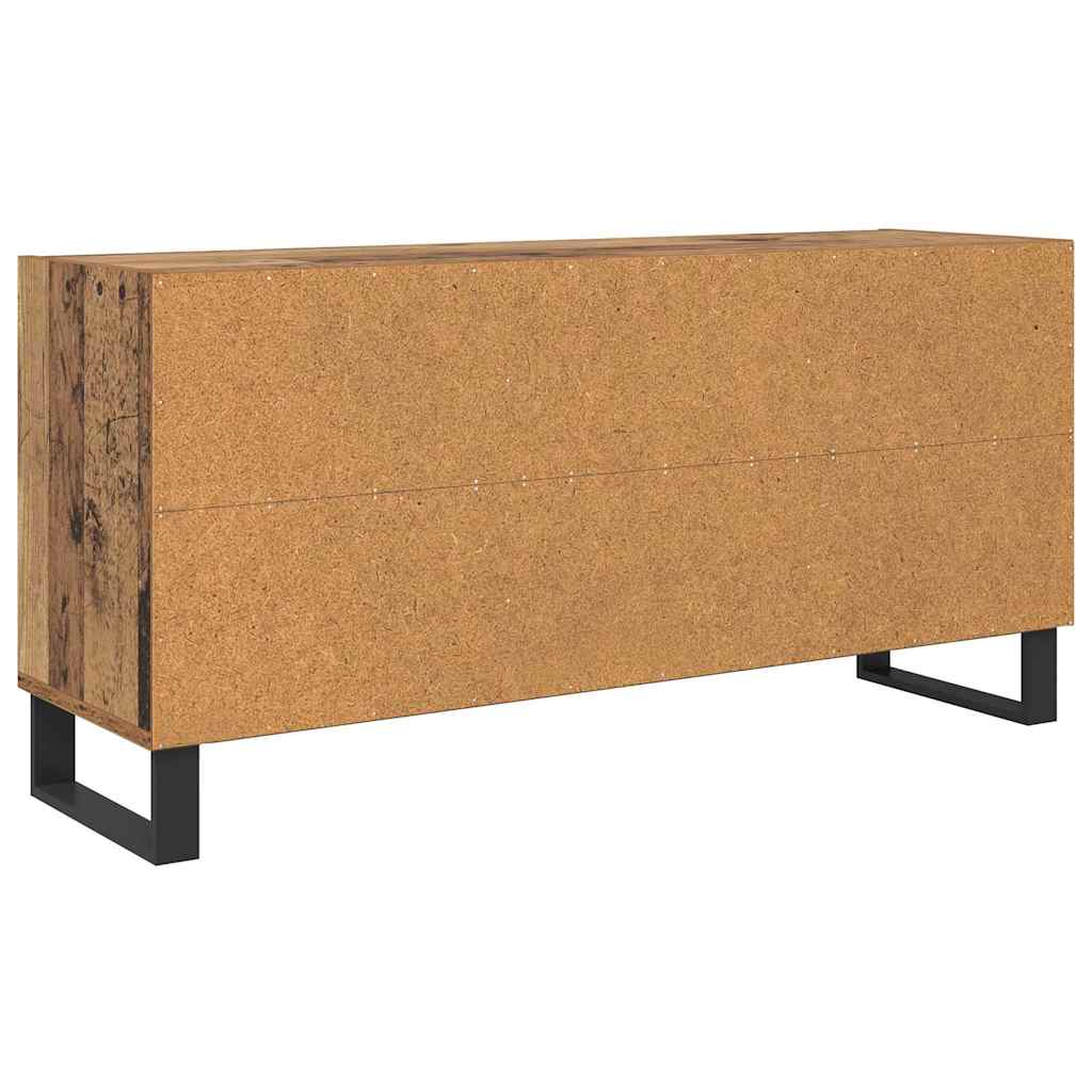 TV-kast Oud Hout 103,5 x 30 x 50 cm Bewerkt hout is nu te koop bij PeponiXL, paradijselijk wonen!
