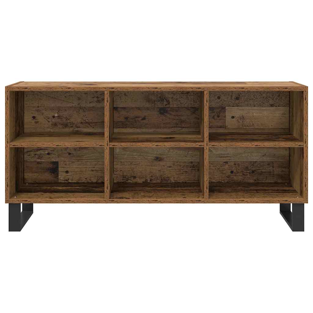 TV-kast Oud Hout 103,5 x 30 x 50 cm Bewerkt hout is nu te koop bij PeponiXL, paradijselijk wonen!