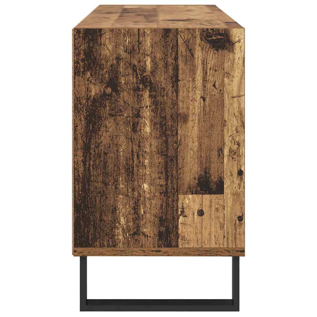 TV-kast Oud Hout 103,5 x 30 x 50 cm Bewerkt hout is nu te koop bij PeponiXL, paradijselijk wonen!