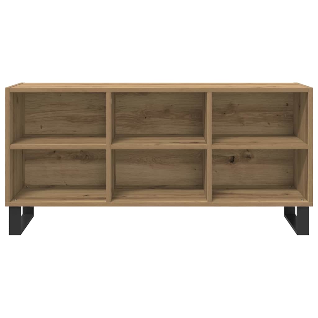 TV-kast Artisan Eiken 103,5 x 30 x 50 cm Bewerkt hout is nu te koop bij PeponiXL, paradijselijk wonen!