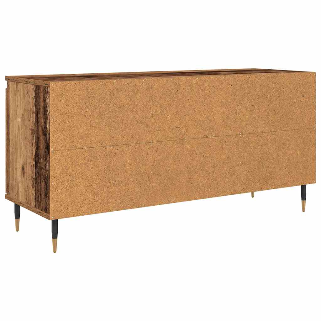 TV-kast Oud Hout 104 x 35 x 50 cm Bewerkt hout is nu te koop bij PeponiXL, paradijselijk wonen!