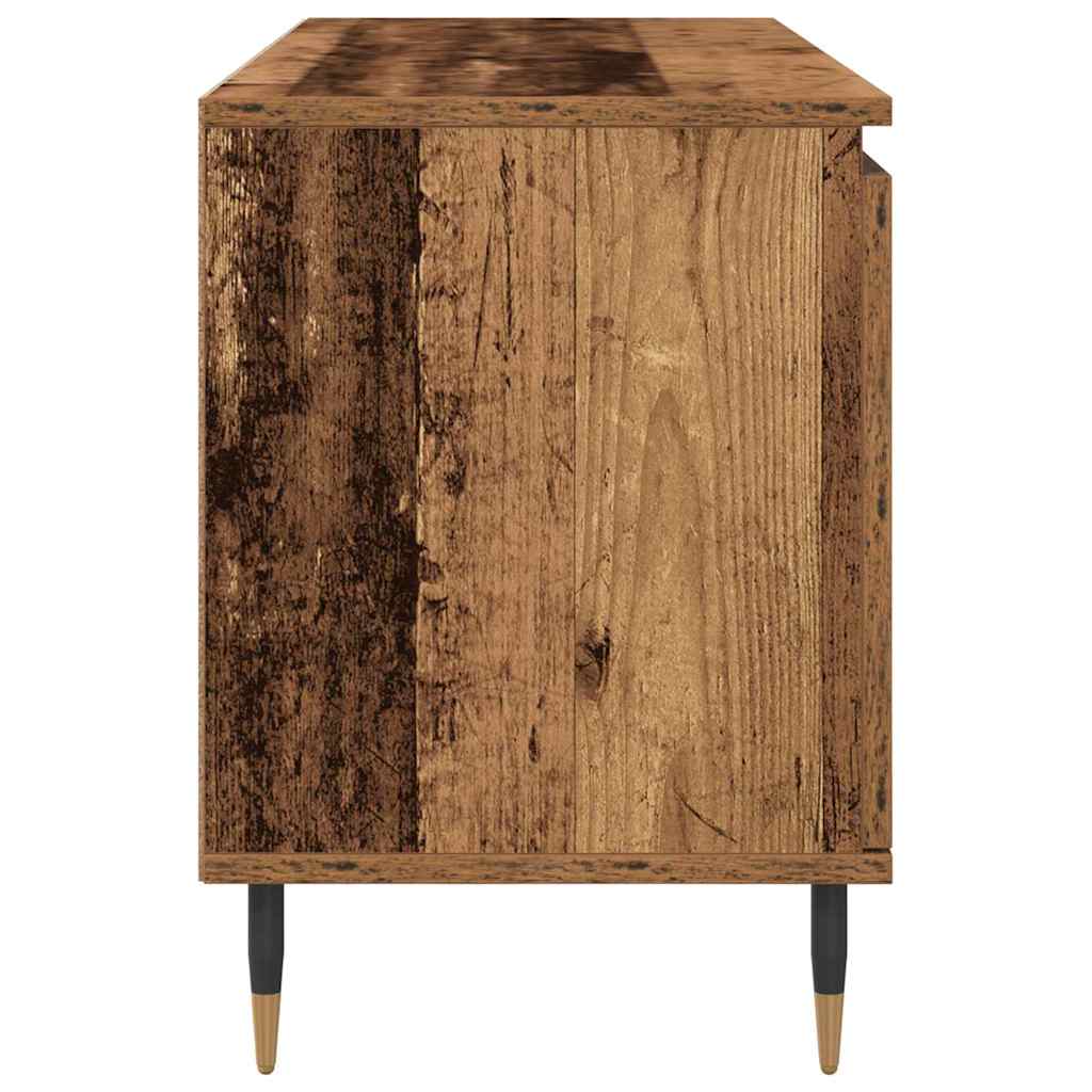 TV-kast Oud Hout 104 x 35 x 50 cm Bewerkt hout is nu te koop bij PeponiXL, paradijselijk wonen!
