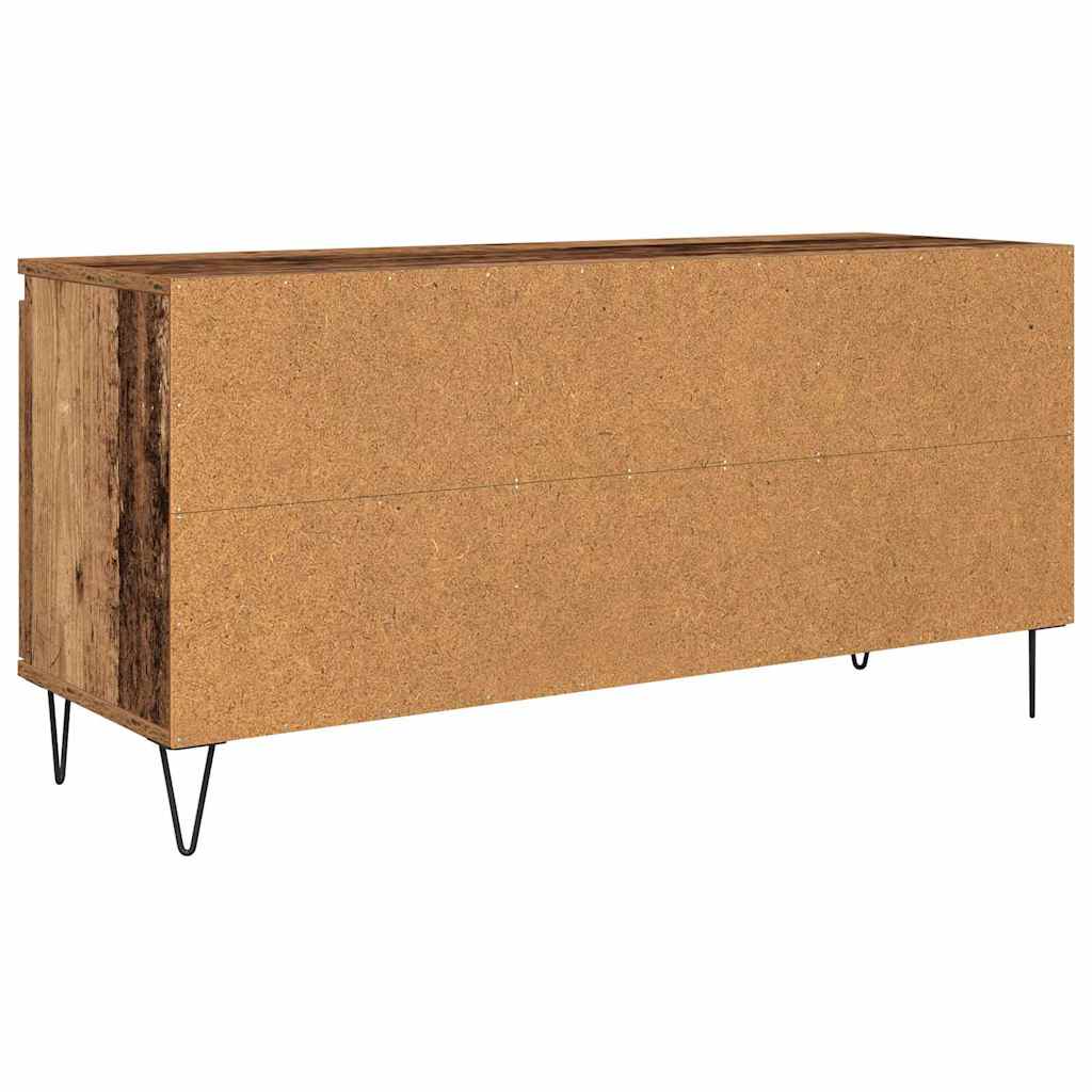 TV-kast Oud Hout 104 x 35 x 50 cm Bewerkt hout is nu te koop bij PeponiXL, paradijselijk wonen!