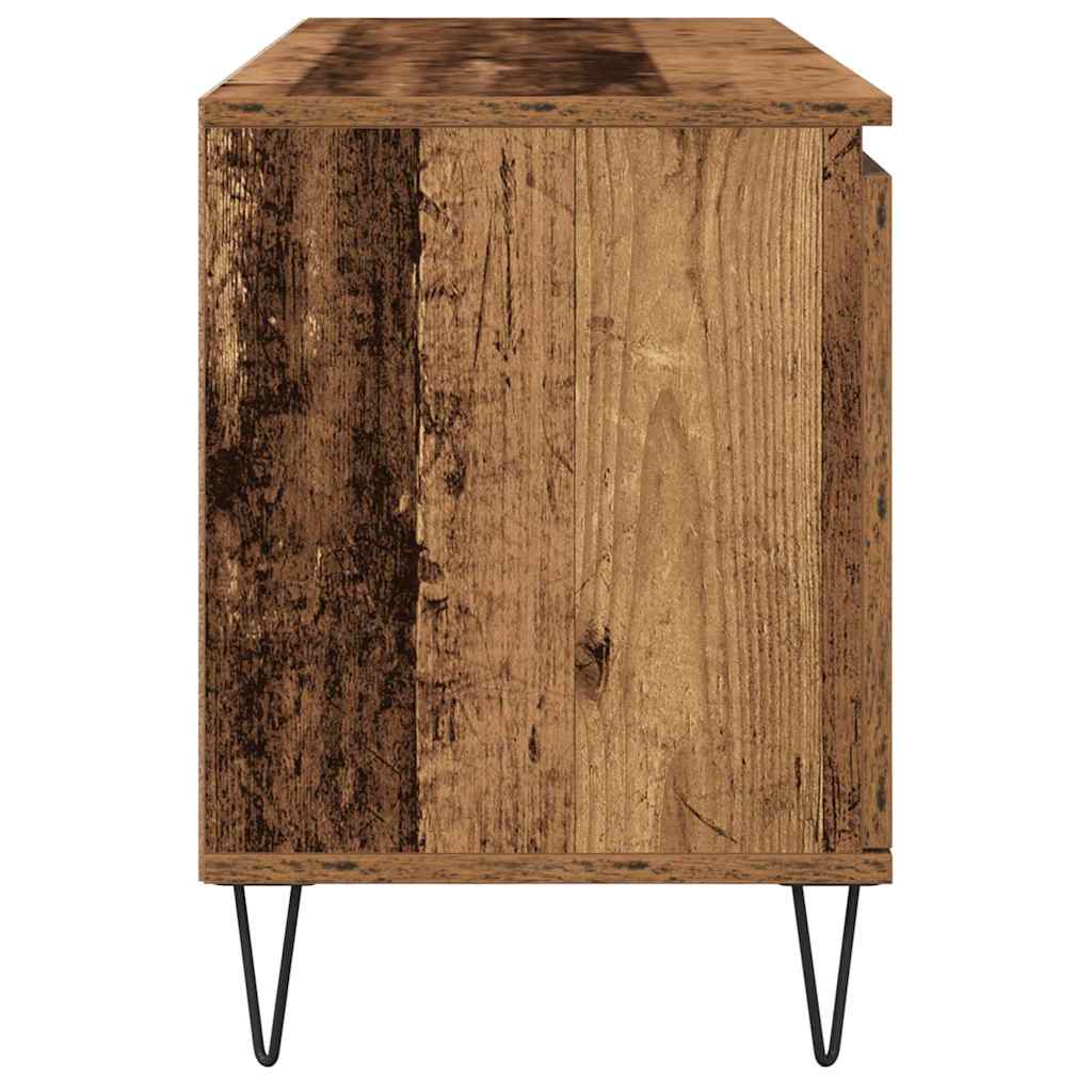 TV-kast Oud Hout 104 x 35 x 50 cm Bewerkt hout is nu te koop bij PeponiXL, paradijselijk wonen!