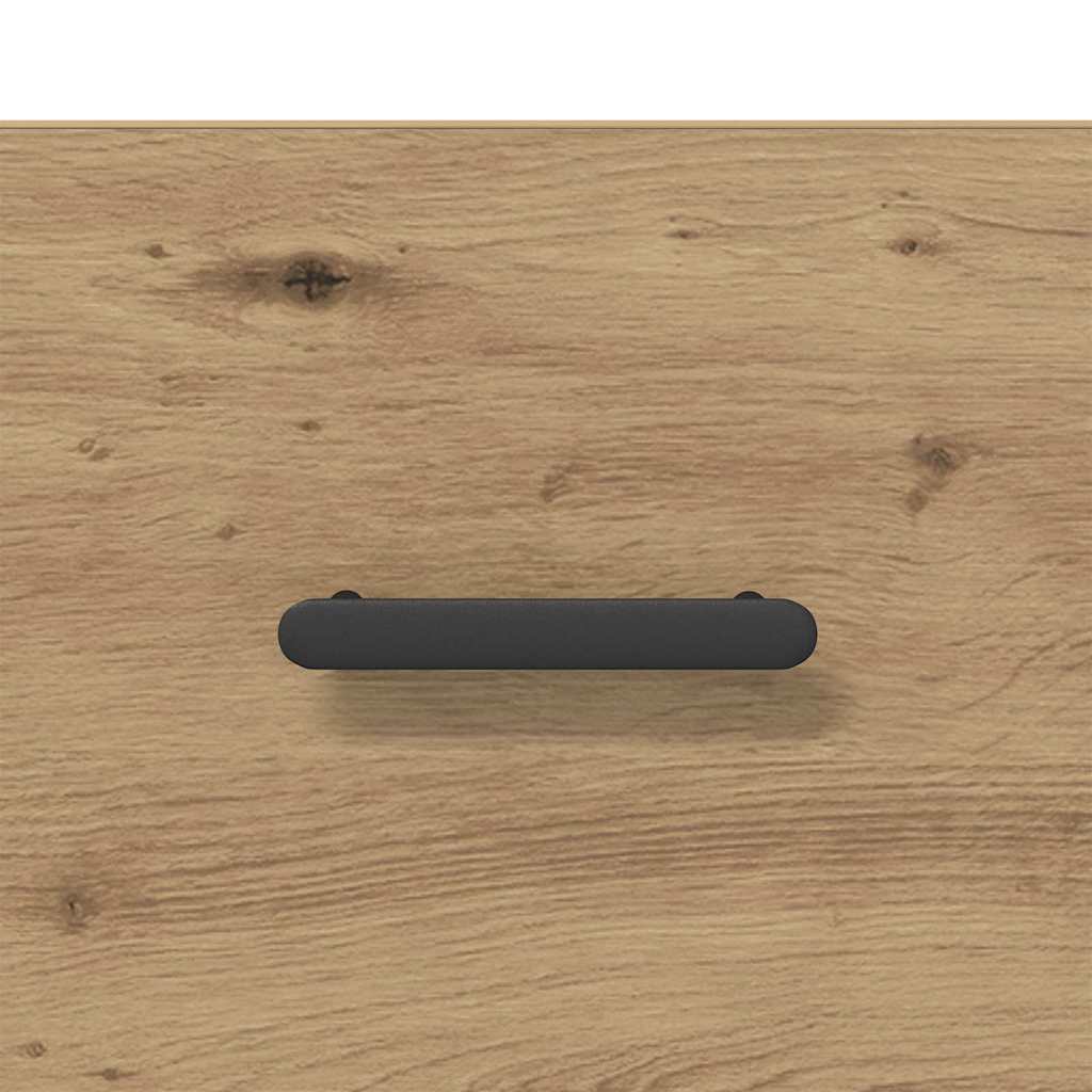 Nachtkastje 2 pcs Artisan Eiken 40 x 35 x 47,5 cm Bewerkt hout is nu te koop bij PeponiXL, paradijselijk wonen!
