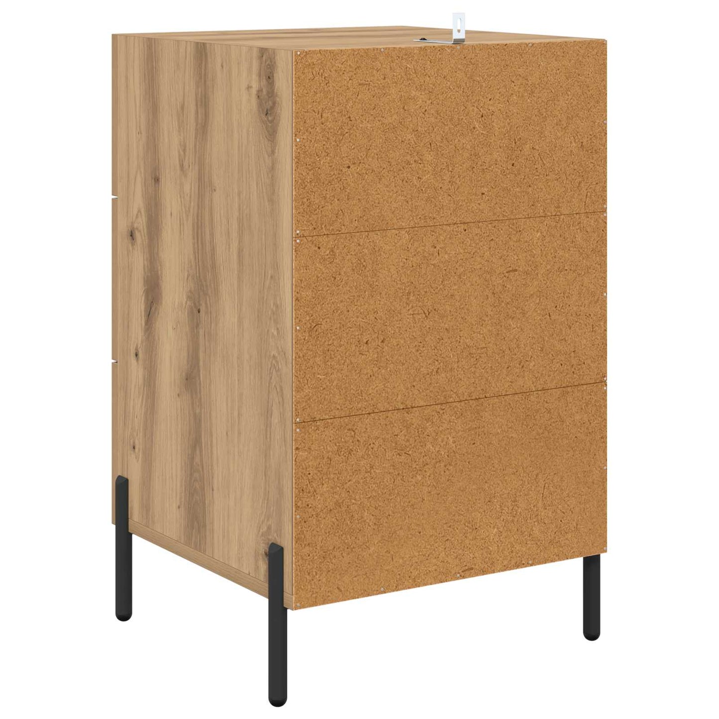 Nachtkastje Artisan Eiken 40 x 40 x 66 cm Bewerkt hout is nu te koop bij PeponiXL, paradijselijk wonen!