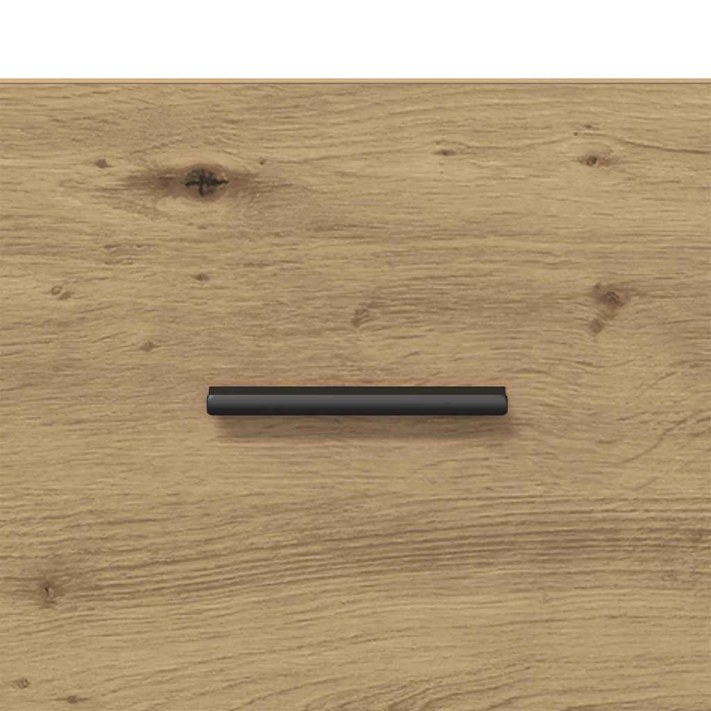 Nachtkastje met lade Artisan Eiken 40 x 40 x 66 cm Bewerkt hout is nu te koop bij PeponiXL, paradijselijk wonen!