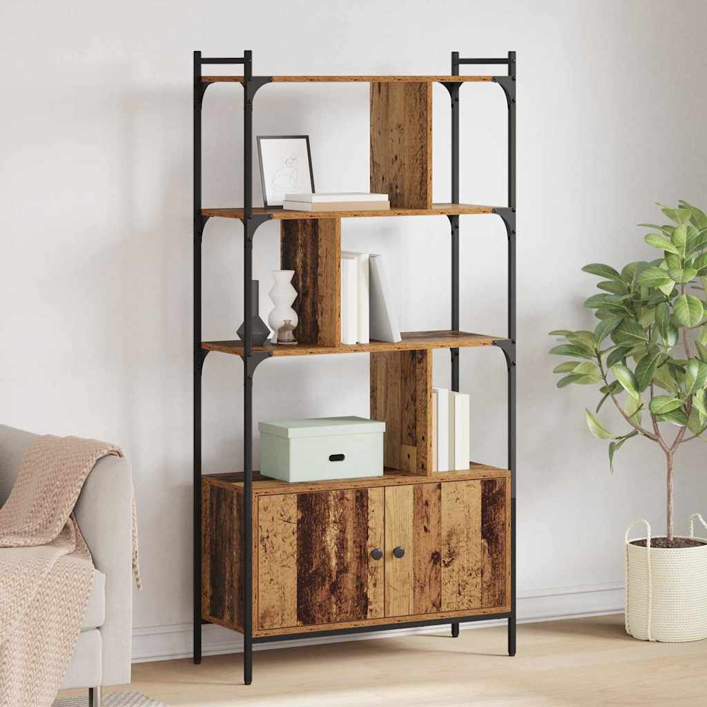 Boekenkast Bewerkt hout is nu te koop bij PeponiXL, paradijselijk wonen!