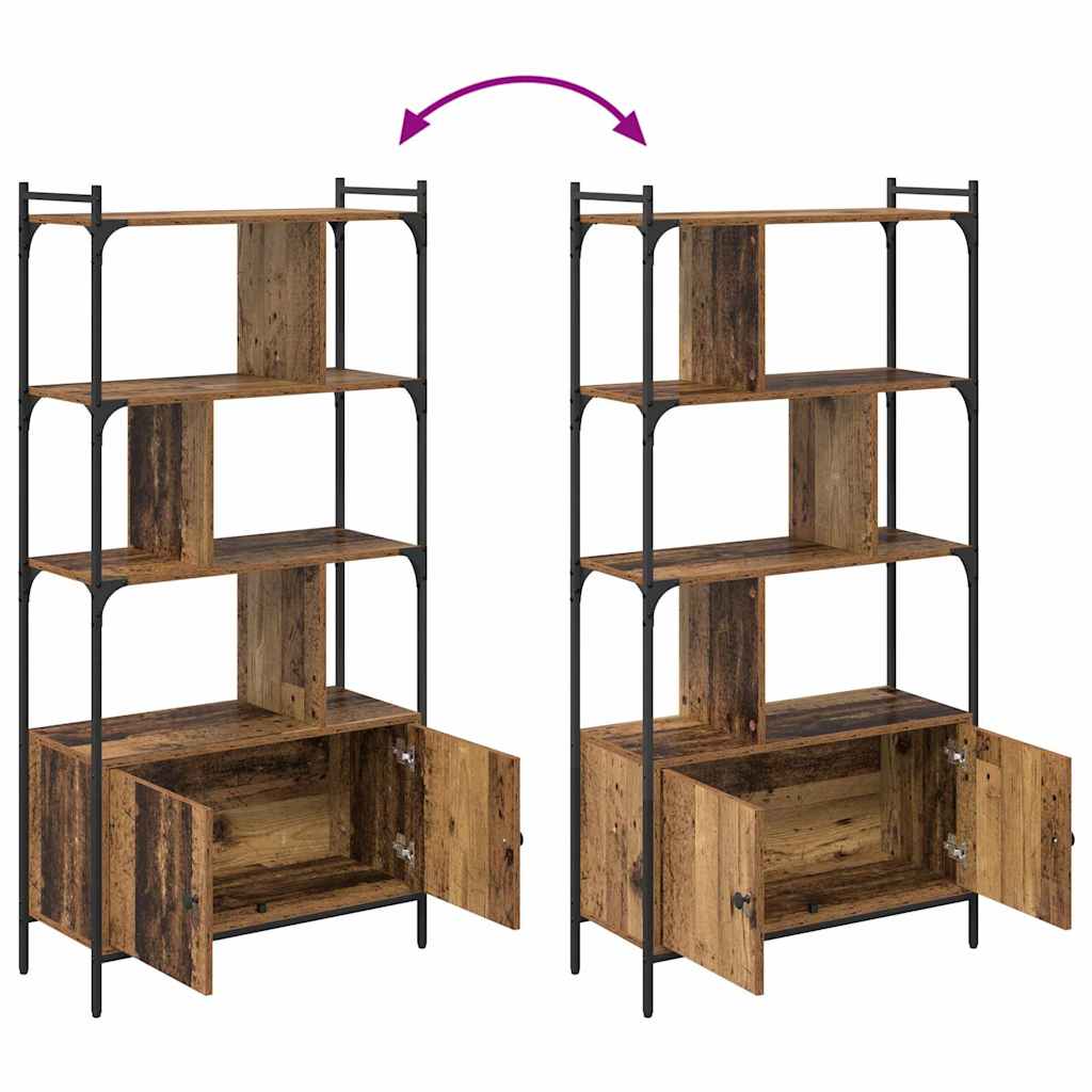 Boekenkast Bewerkt hout is nu te koop bij PeponiXL, paradijselijk wonen!