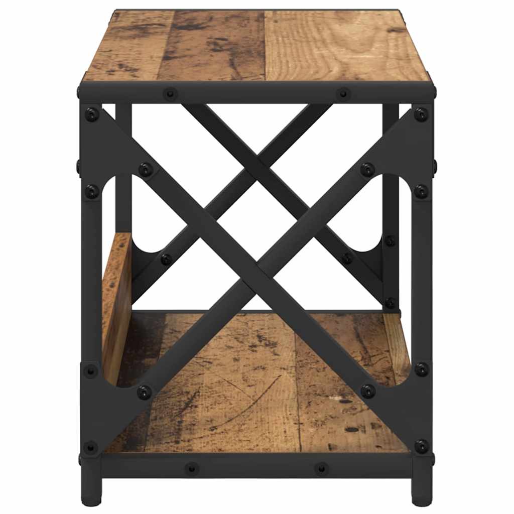 Printerstand Oud Hout 44 x 26 x 31,5 cm Bewerkt hout is nu te koop bij PeponiXL, paradijselijk wonen!