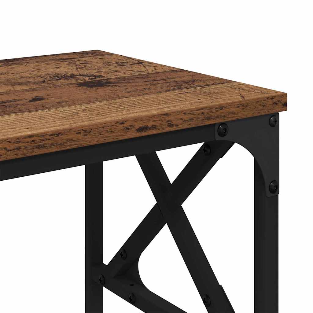 Printerstand Verstelbaar Oud Hout 40 x 30 x 31 cm Bewerkt hout is nu te koop bij PeponiXL, paradijselijk wonen!