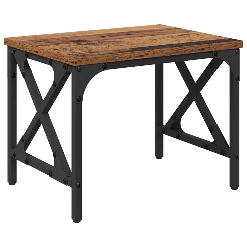 Printerstand Verstelbaar Oud Hout 40 x 30 x 31 cm Bewerkt hout is nu te koop bij PeponiXL, paradijselijk wonen!