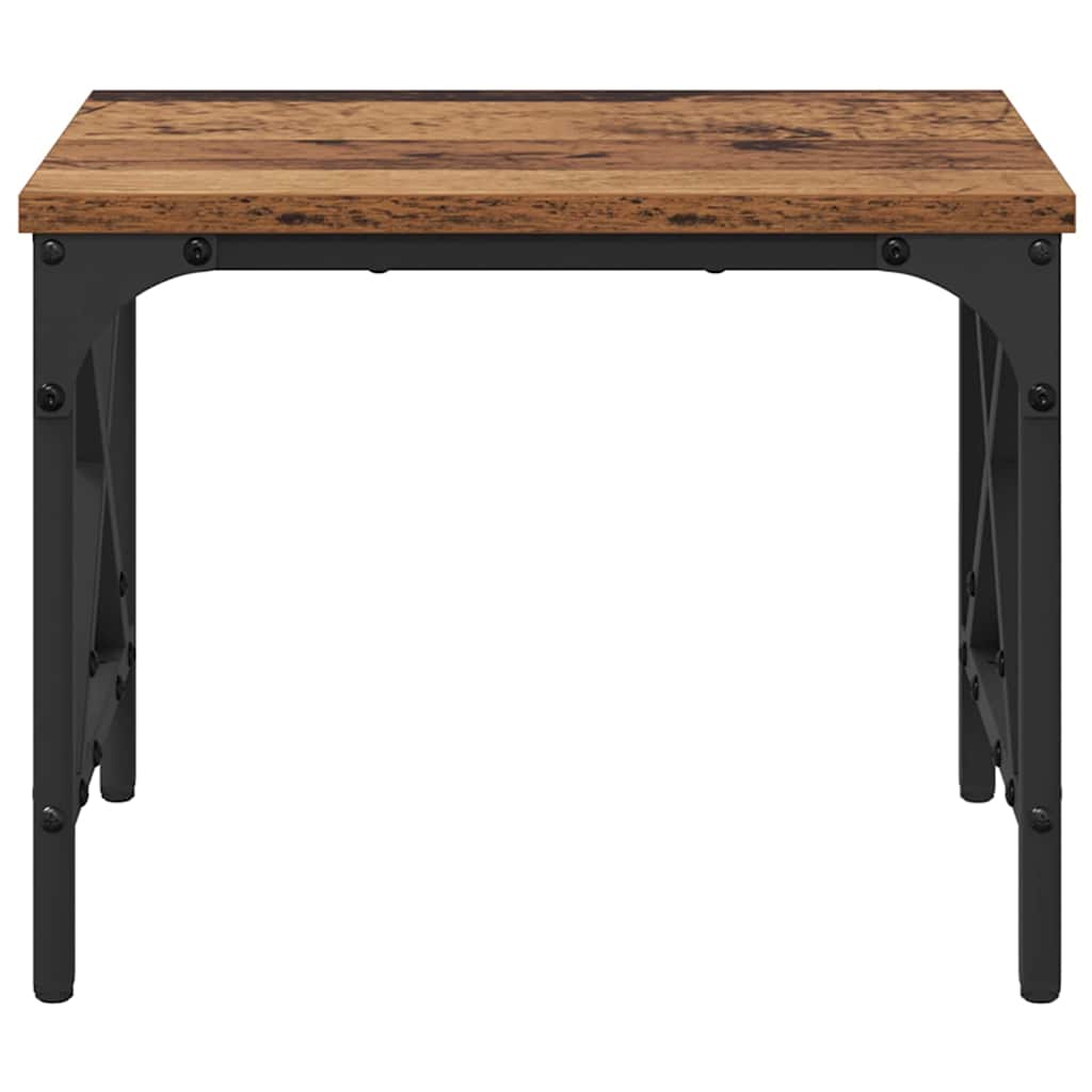 Printerstand Verstelbaar Oud Hout 40 x 30 x 31 cm Bewerkt hout is nu te koop bij PeponiXL, paradijselijk wonen!