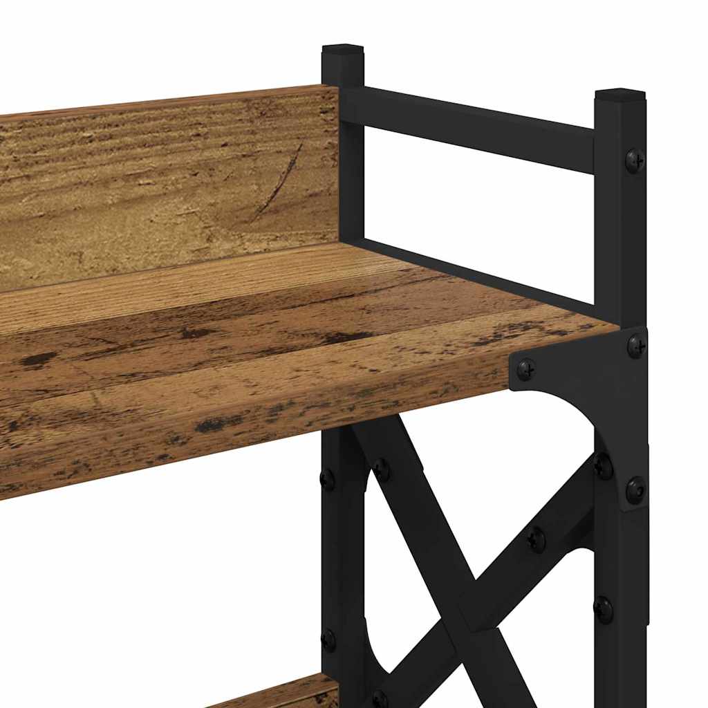 Printerstand Oud Hout 40 x 20 x 40 cm Bewerkt hout is nu te koop bij PeponiXL, paradijselijk wonen!