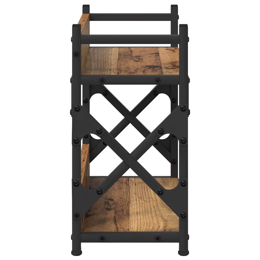 Printerstand Oud Hout 40 x 20 x 40 cm Bewerkt hout is nu te koop bij PeponiXL, paradijselijk wonen!