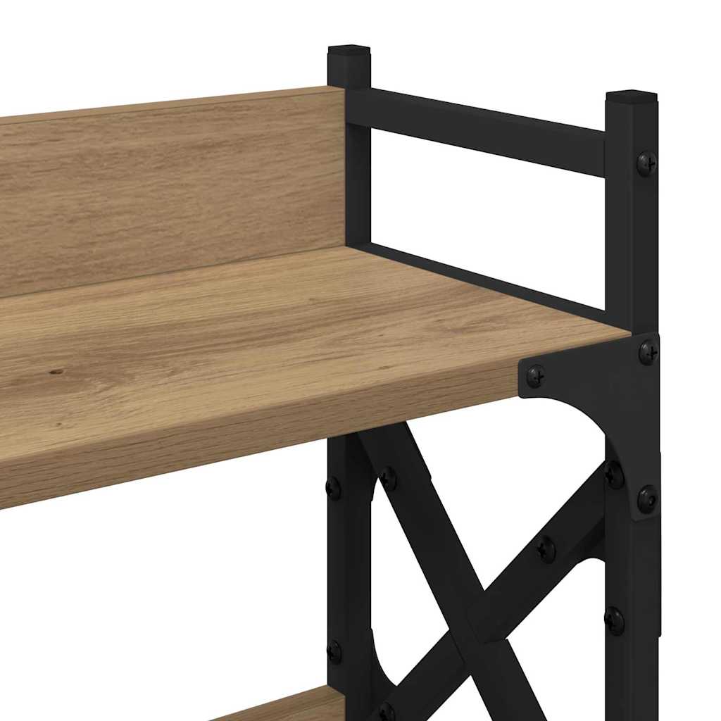 Printerstand Artisan Eiken 40 x 20 x 40 cm Bewerkt hout is nu te koop bij PeponiXL, paradijselijk wonen!