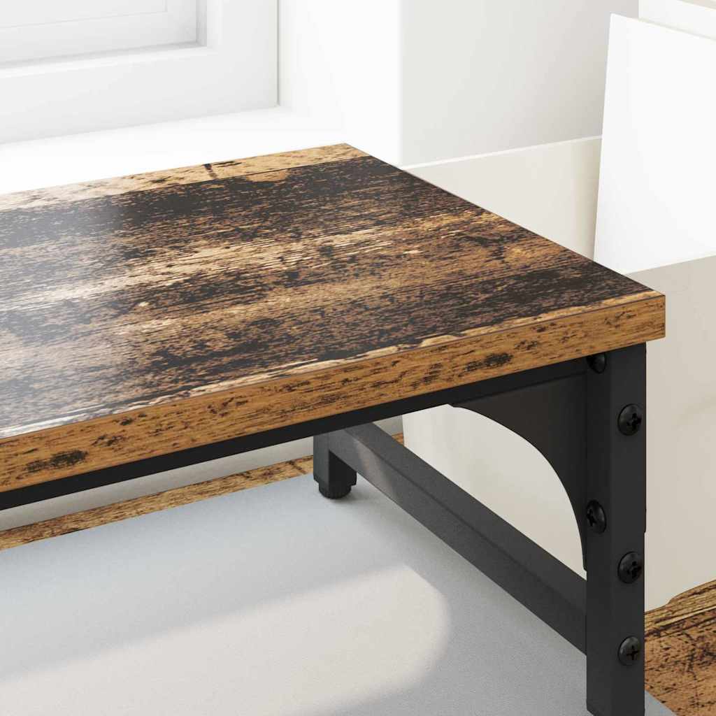 Monitor Stand Oud Hout 105 x 23 x 15,5 cm Bewerkt hout is nu te koop bij PeponiXL, paradijselijk wonen!