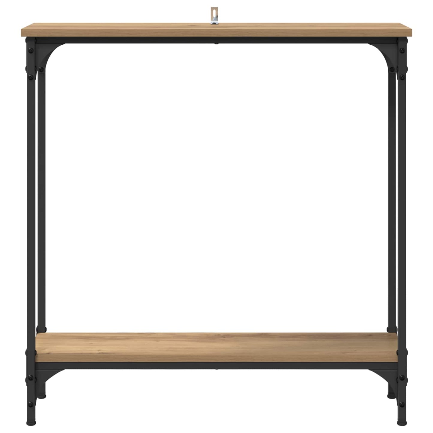 Wandtafel Artisan Eiken 75 x 22,5 x 75 cm Bewerkt hout is nu te koop bij PeponiXL, paradijselijk wonen!