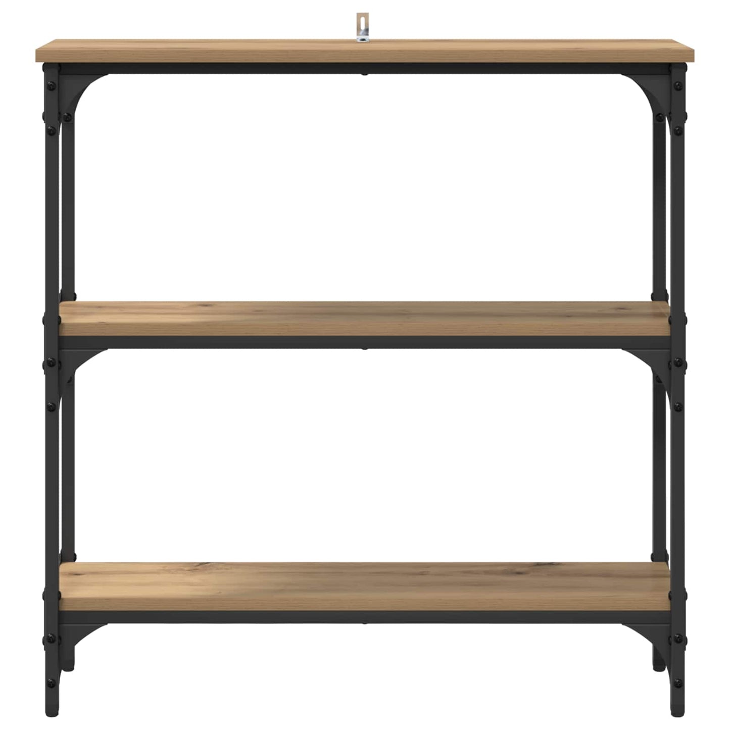 Wandtafel Artisan Eiken 75 x 22,5 x 75 cm Bewerkt hout is nu te koop bij PeponiXL, paradijselijk wonen!