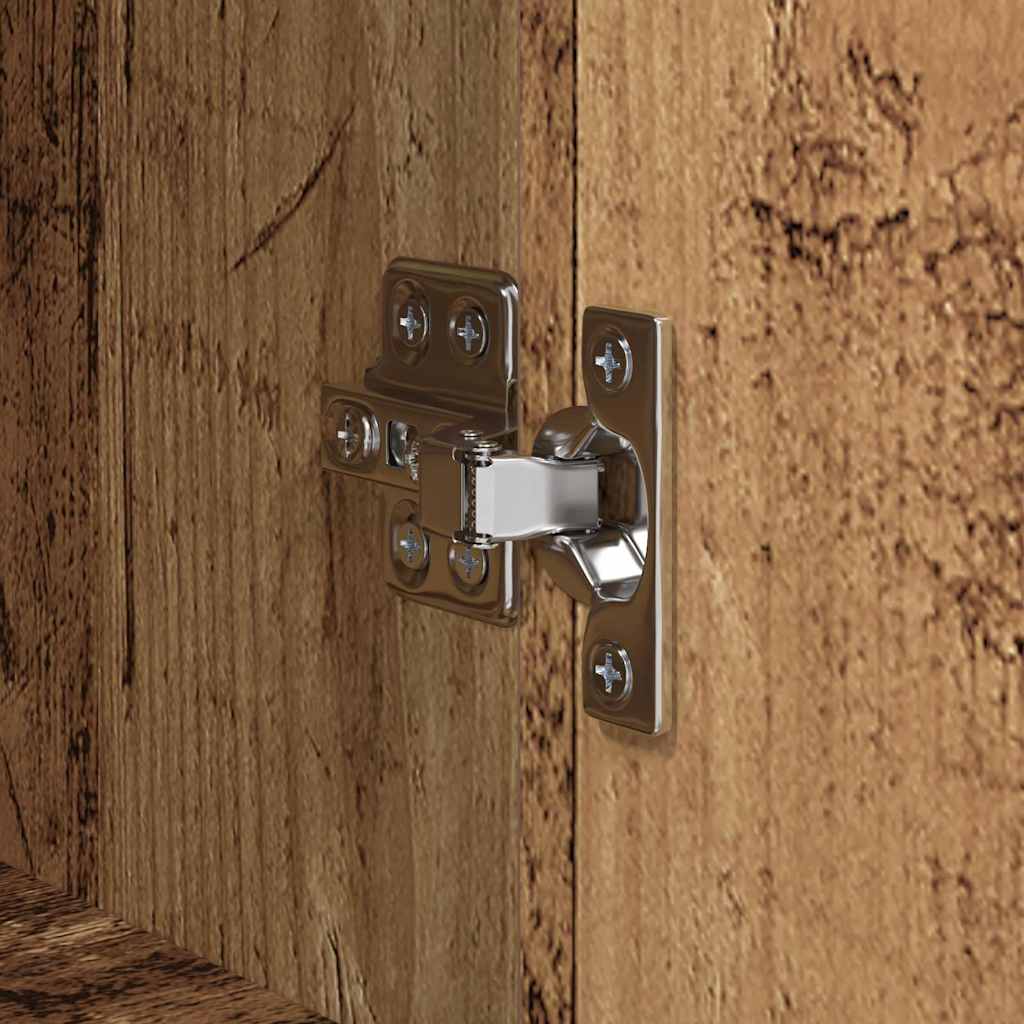 Highboard Oud Hout 62 x 32 x 106,5 cm Bewerkt hout is nu te koop bij PeponiXL, paradijselijk wonen!