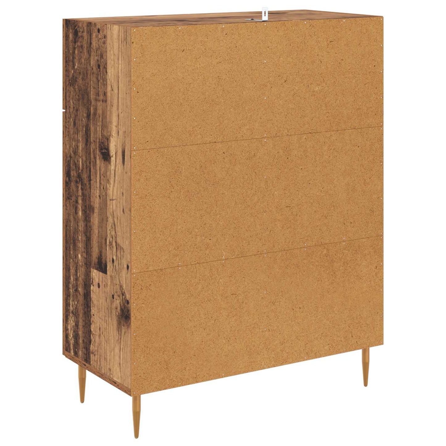 Dressoir met lade Oud Hout 69,5 x 34 x 90 cm Bewerkt hout is nu te koop bij PeponiXL, paradijselijk wonen!