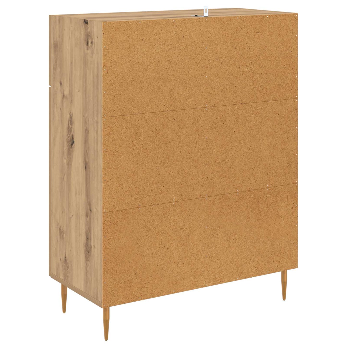 Dressoir met lade Artisan Eiken 69,5 x 34 x 90 cm Bewerkt hout is nu te koop bij PeponiXL, paradijselijk wonen!