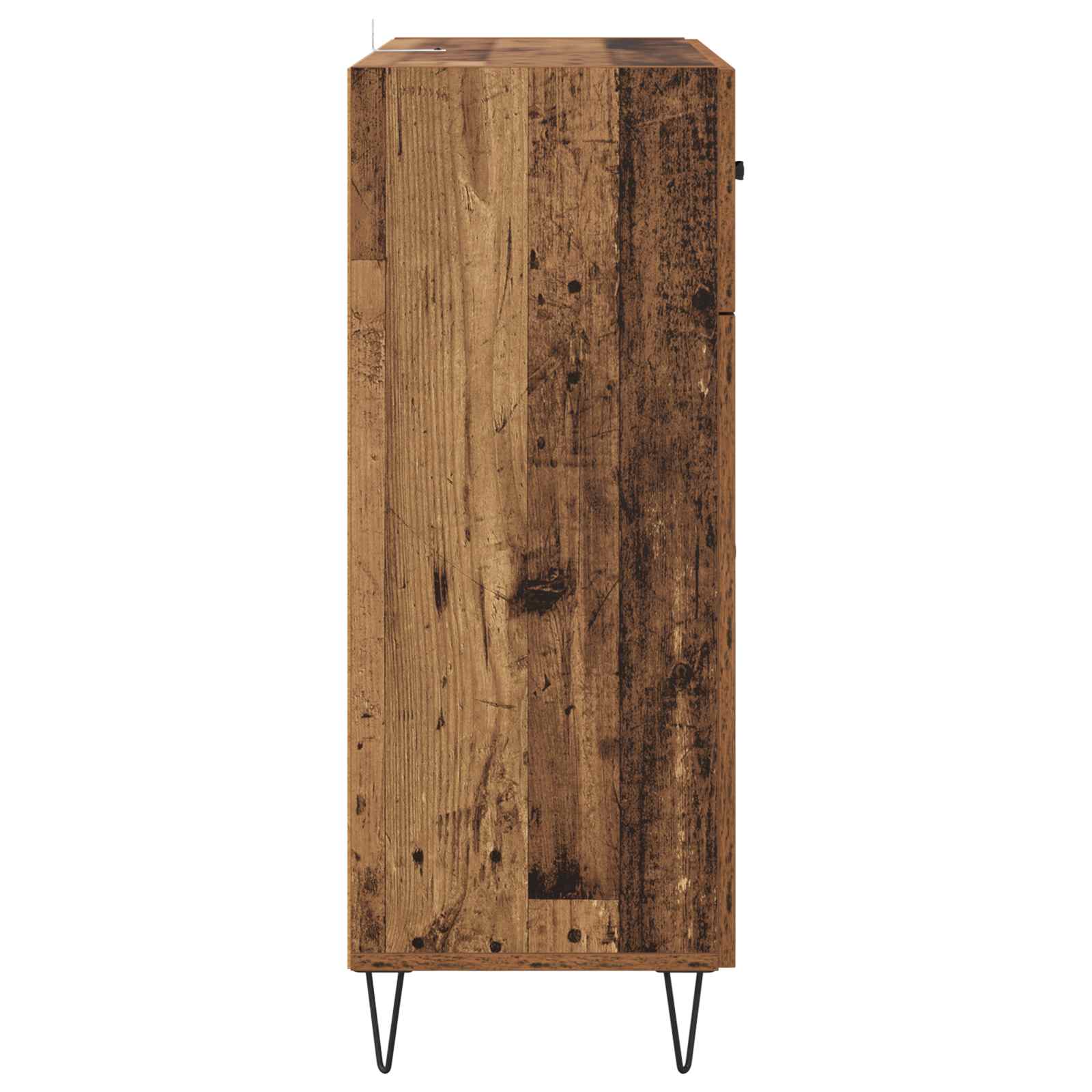 Dressoir met lade Oud Hout 69,5 x 34 x 90 cm Bewerkt hout is nu te koop bij PeponiXL, paradijselijk wonen!