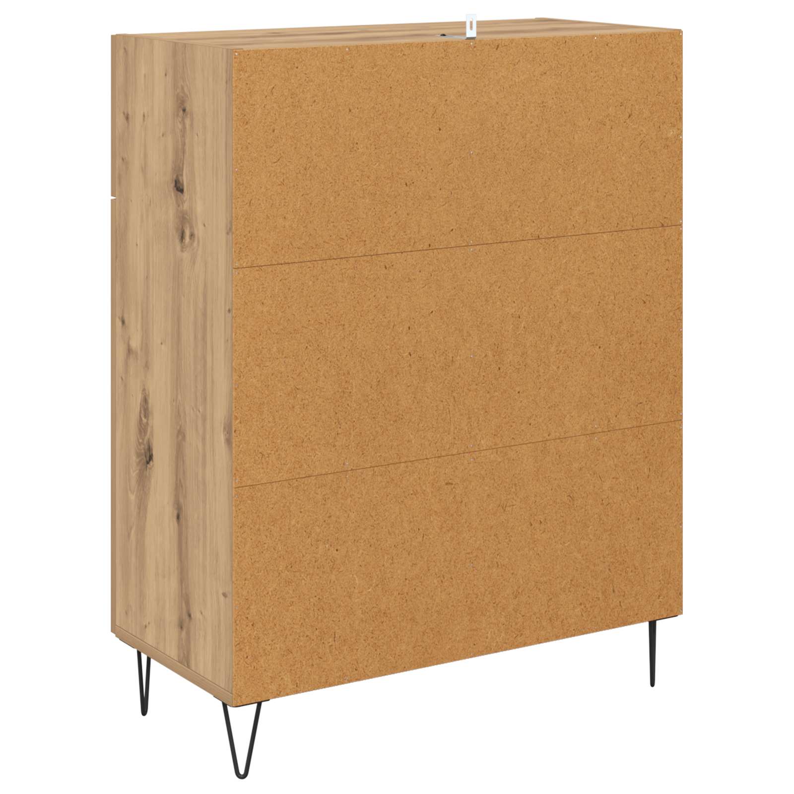 Dressoir met lade Artisan Eiken 69,5 x 34 x 90 cm Bewerkt hout is nu te koop bij PeponiXL, paradijselijk wonen!