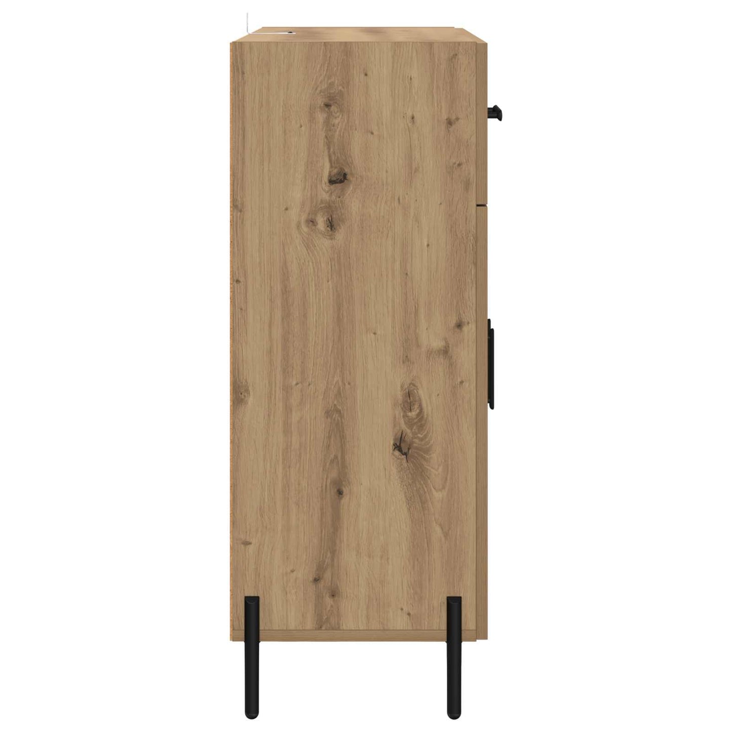 Dressoir met lade Artisan Eiken 69,5 x 34 x 90 cm Bewerkt hout is nu te koop bij PeponiXL, paradijselijk wonen!