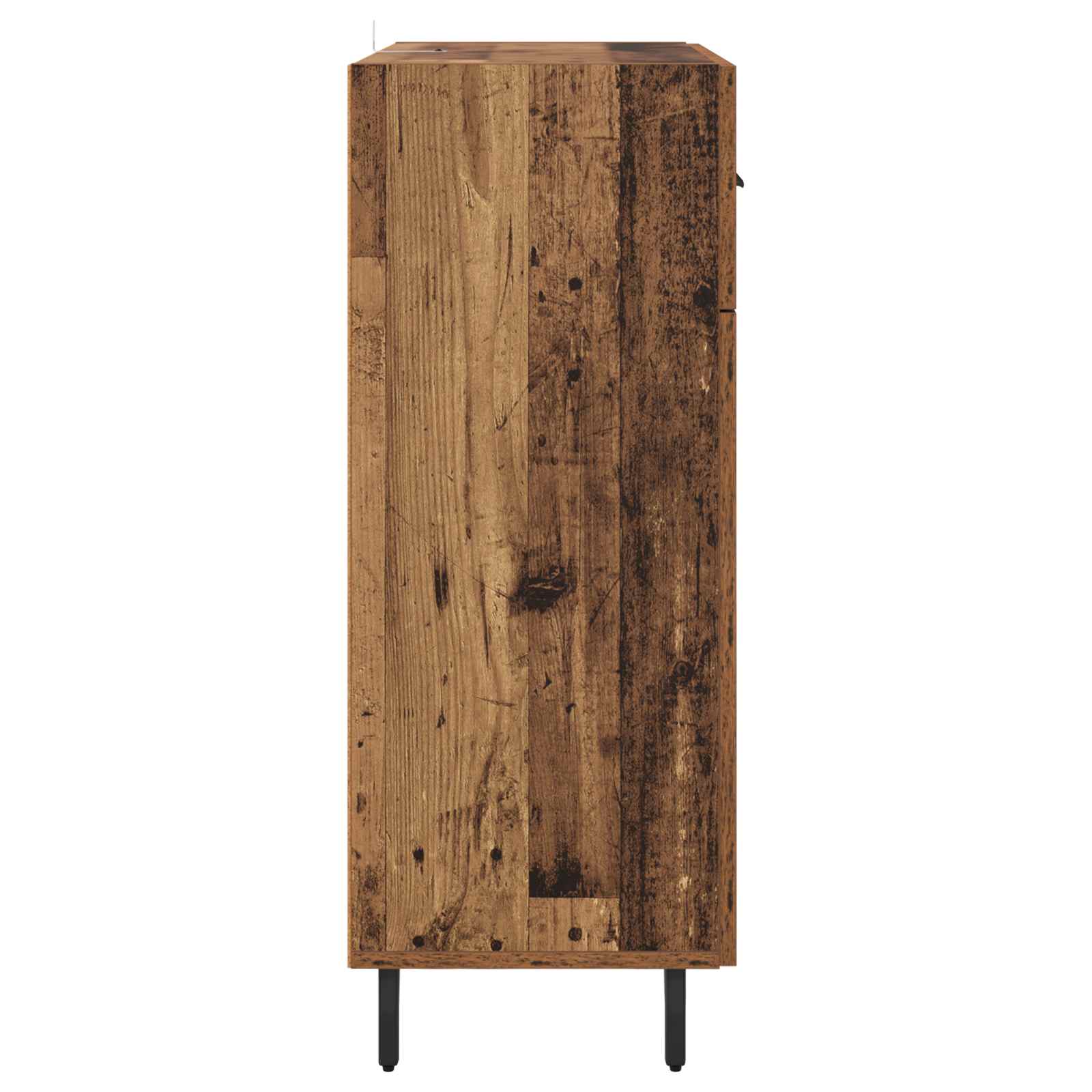 Dressoir met lade Oud Hout 69,5 x 34 x 90 cm Bewerkt hout is nu te koop bij PeponiXL, paradijselijk wonen!