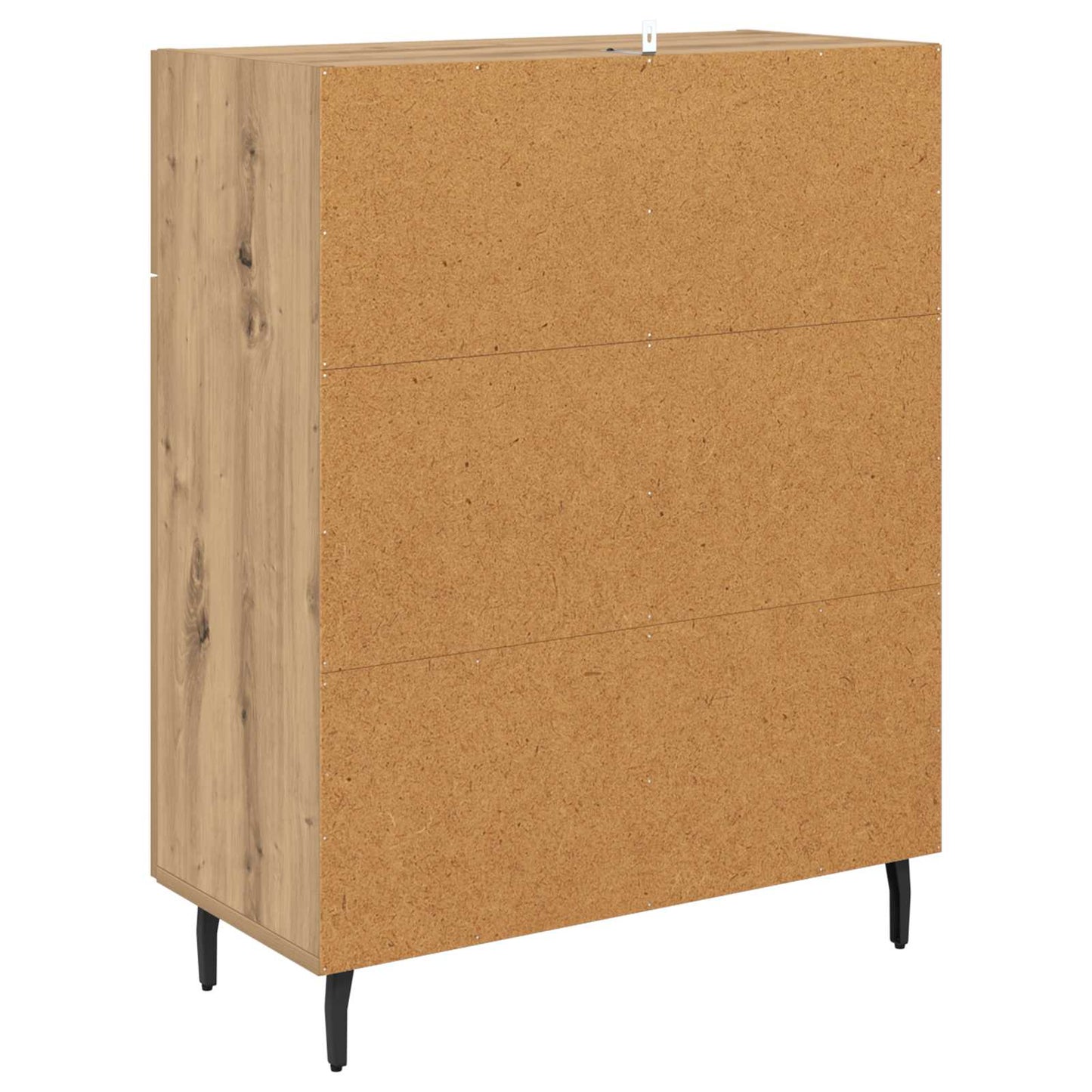 Dressoir met lade Artisan Eiken 69,5 x 34 x 90 cm Bewerkt hout is nu te koop bij PeponiXL, paradijselijk wonen!
