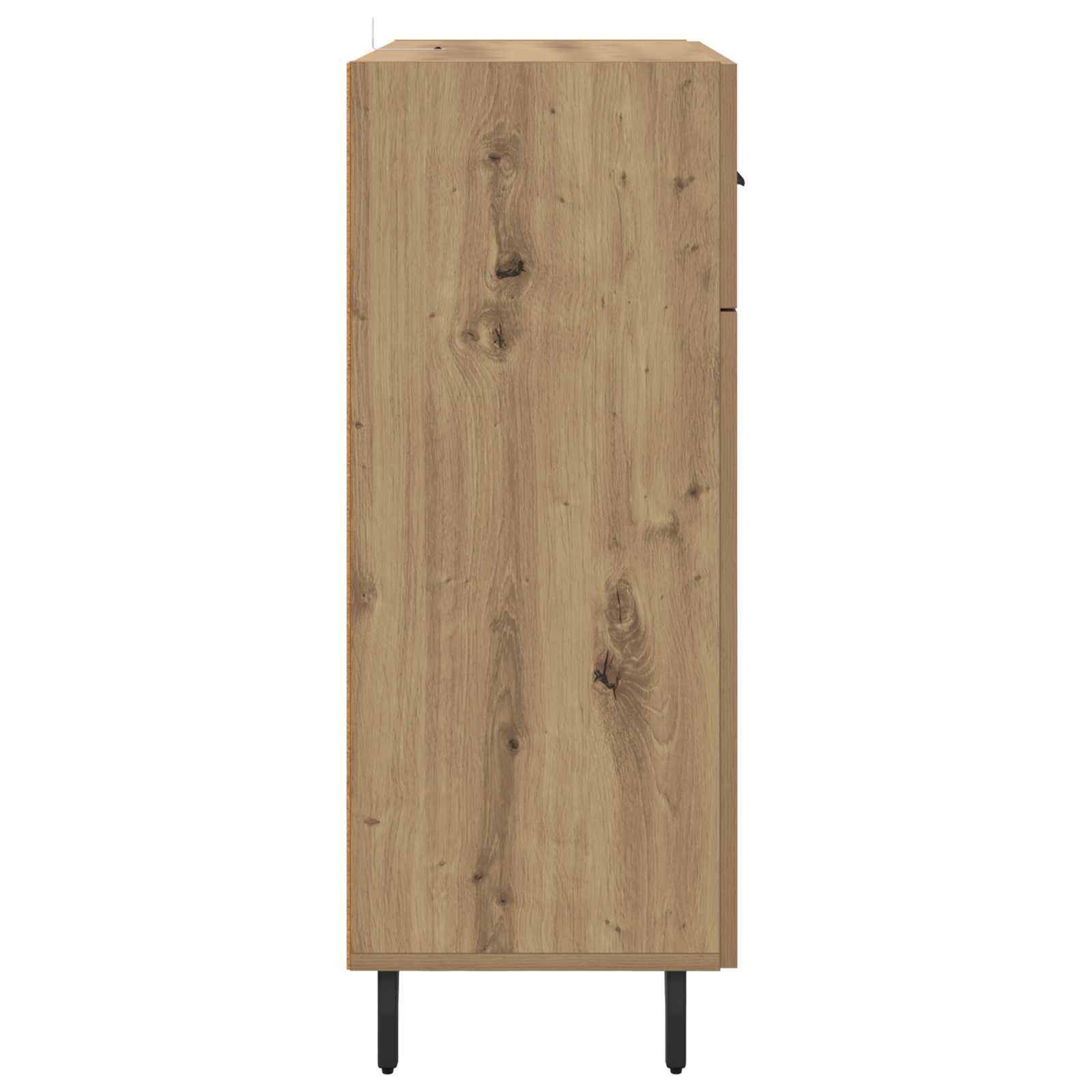 Dressoir met lade Artisan Eiken 69,5 x 34 x 90 cm Bewerkt hout is nu te koop bij PeponiXL, paradijselijk wonen!