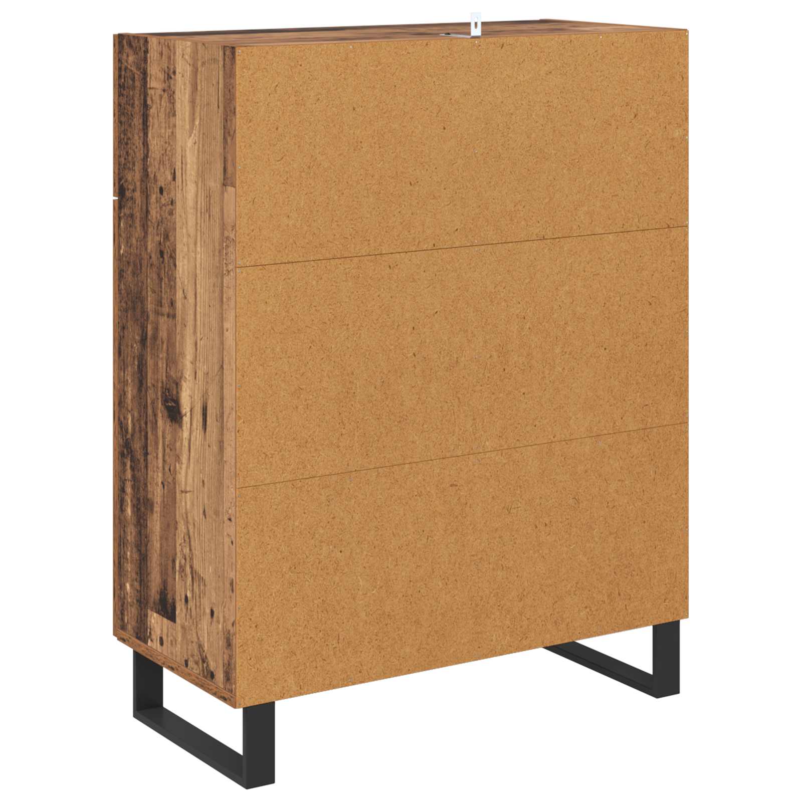 Dressoir met lade Oud Hout 69,5 x 34 x 90 cm Bewerkt hout is nu te koop bij PeponiXL, paradijselijk wonen!