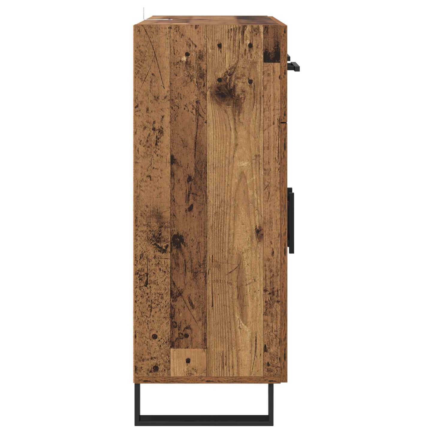 Dressoir met lade Oud Hout 69,5 x 34 x 90 cm Bewerkt hout is nu te koop bij PeponiXL, paradijselijk wonen!