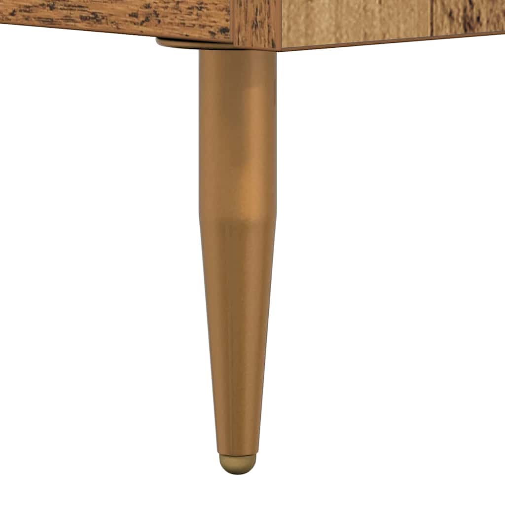 TV-kast met lade Oud Hout 150 x 36 x 30 cm Bewerkt hout is nu te koop bij PeponiXL, paradijselijk wonen!