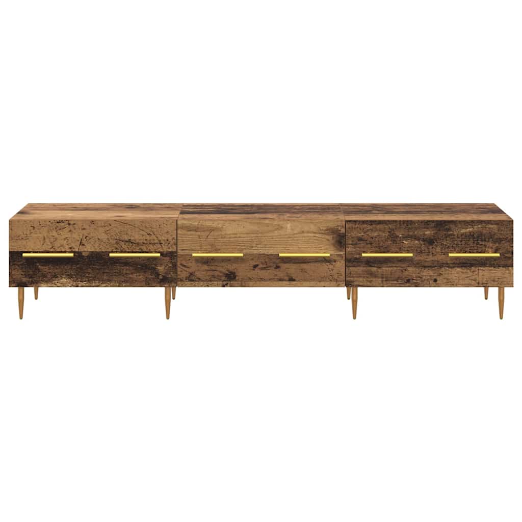 TV-kast met lade Oud Hout 150 x 36 x 30 cm Bewerkt hout is nu te koop bij PeponiXL, paradijselijk wonen!