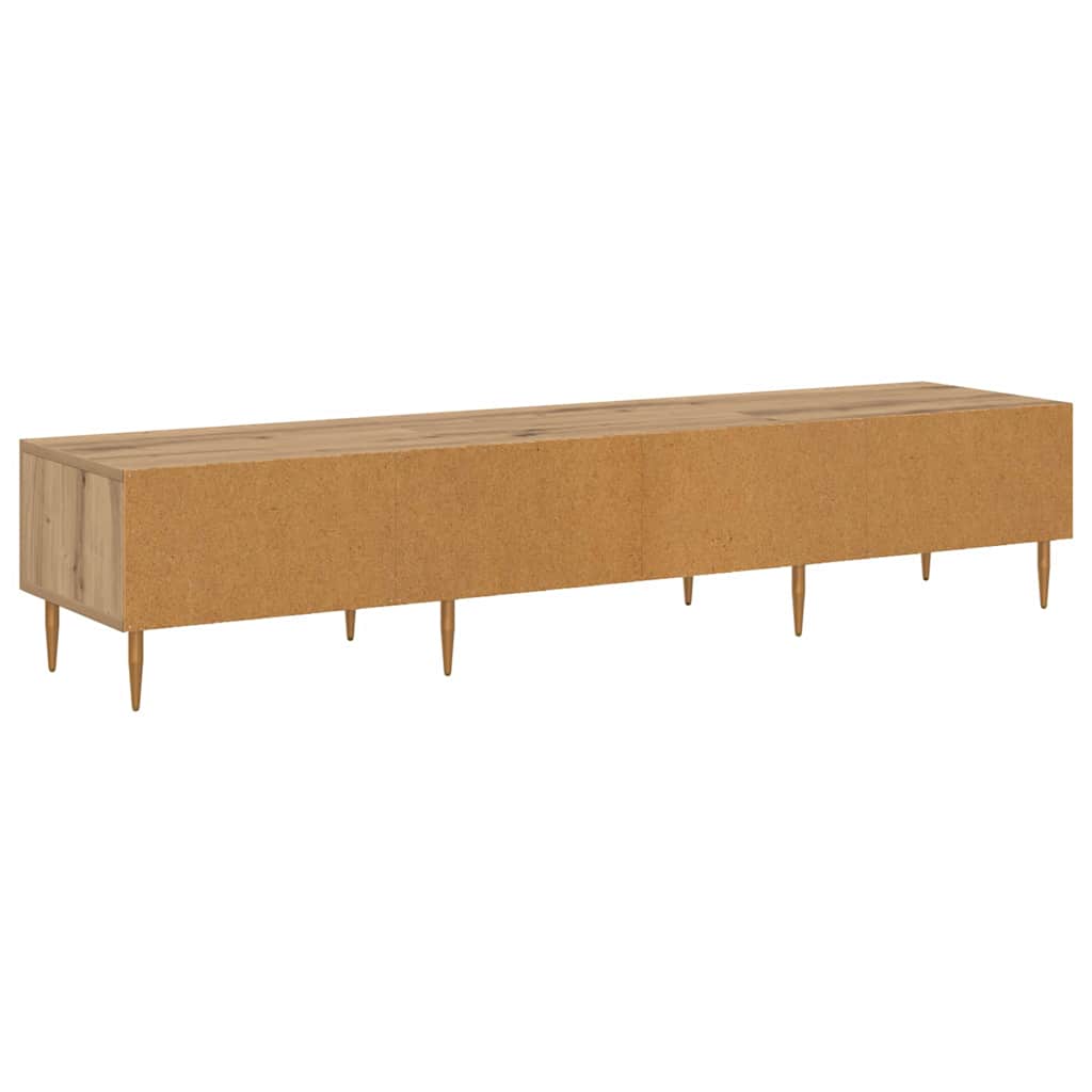 TV-kast met lade Artisan Eiken 150 x 36 x 30 cm Bewerkt hout is nu te koop bij PeponiXL, paradijselijk wonen!