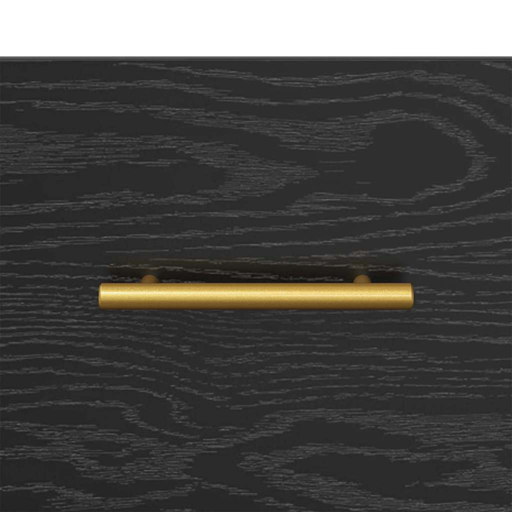 TV-kast met lade Zwart Eiken 150 x 36 x 30 cm Bewerkt hout is nu te koop bij PeponiXL, paradijselijk wonen!