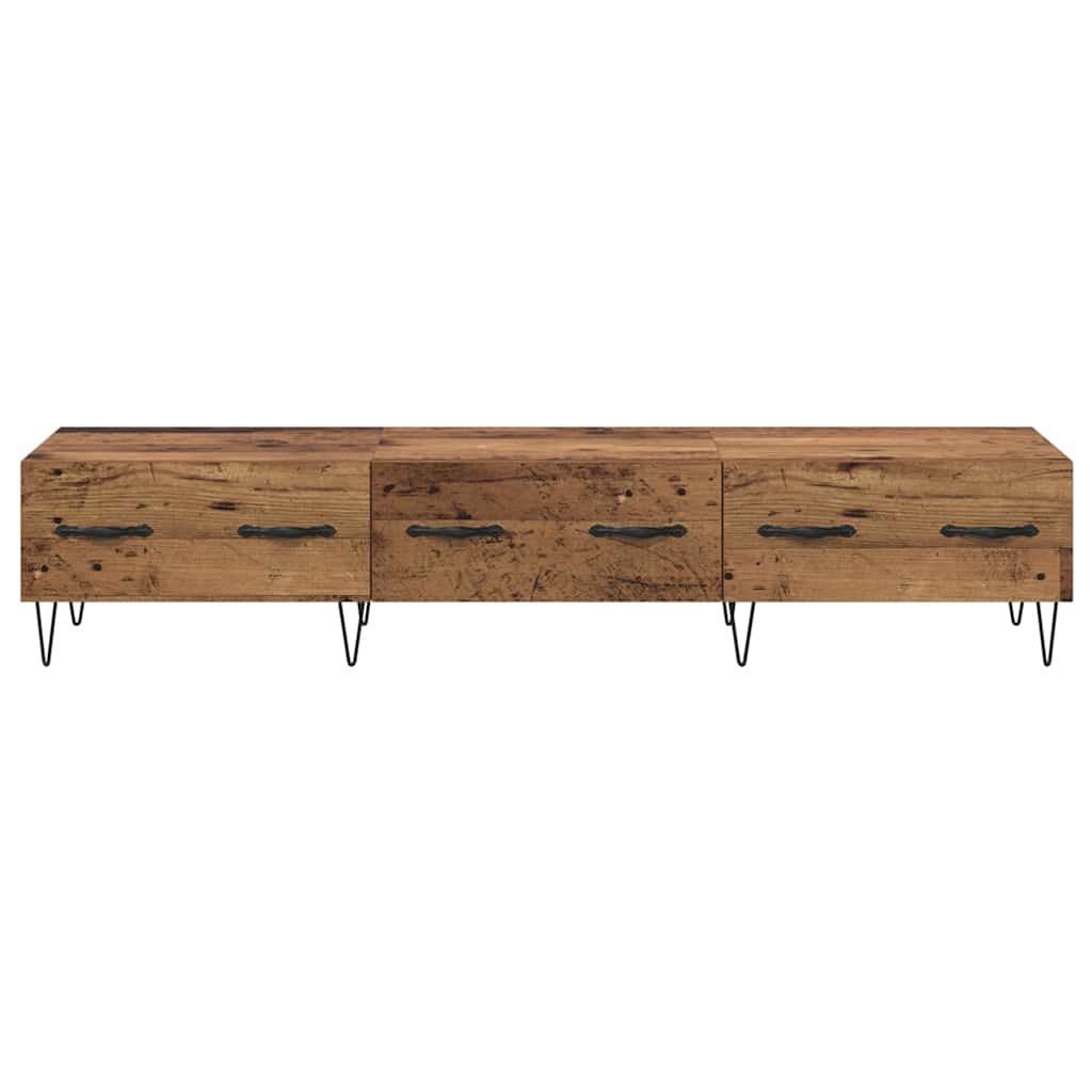 TV-kast met lade Oud hout 150 x 36 x 30 cm Bewerkt hout is nu te koop bij PeponiXL, paradijselijk wonen!
