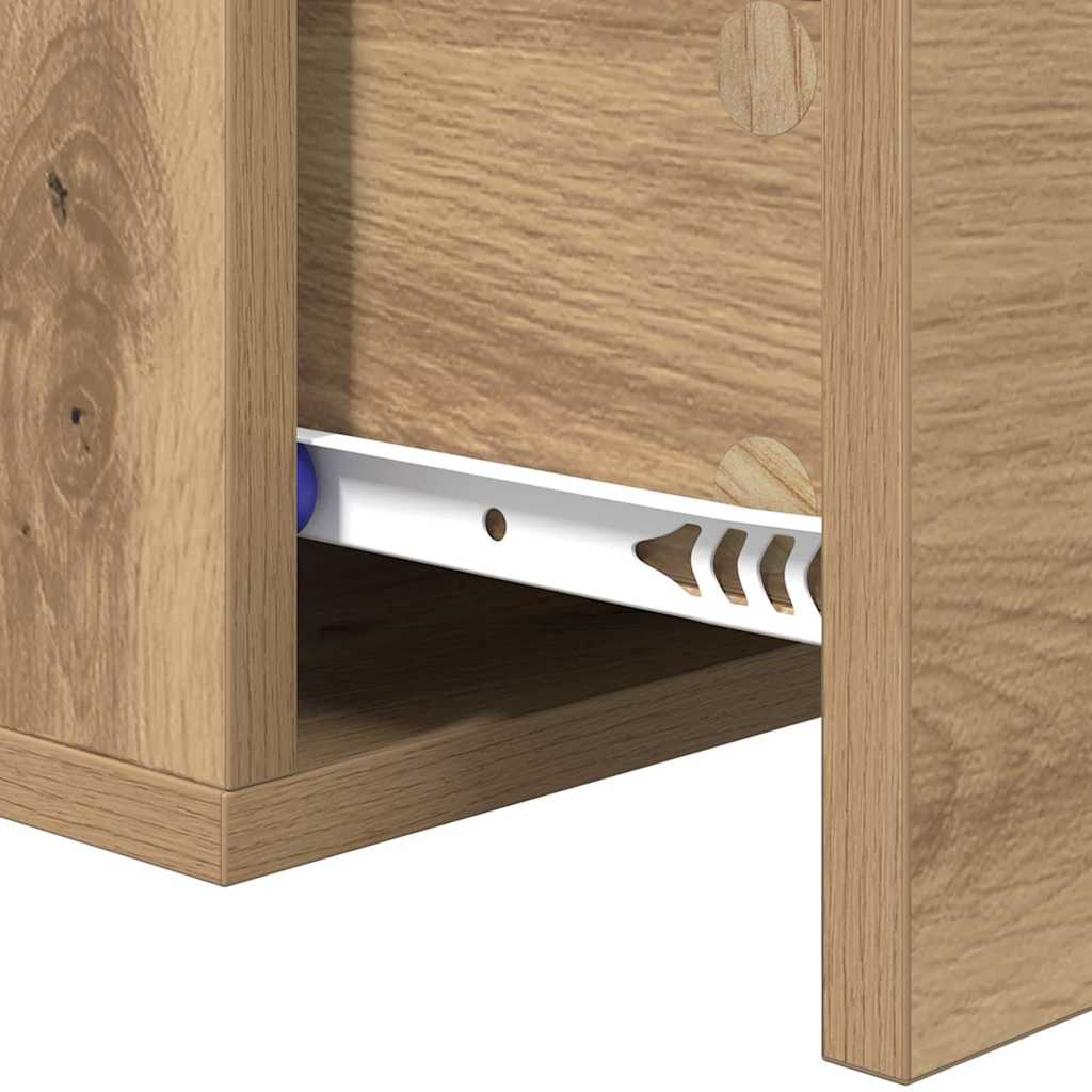 Wandkastje Artisan Eiken 35 x 35 x 20 cm Bewerkt hout is nu te koop bij PeponiXL, paradijselijk wonen!