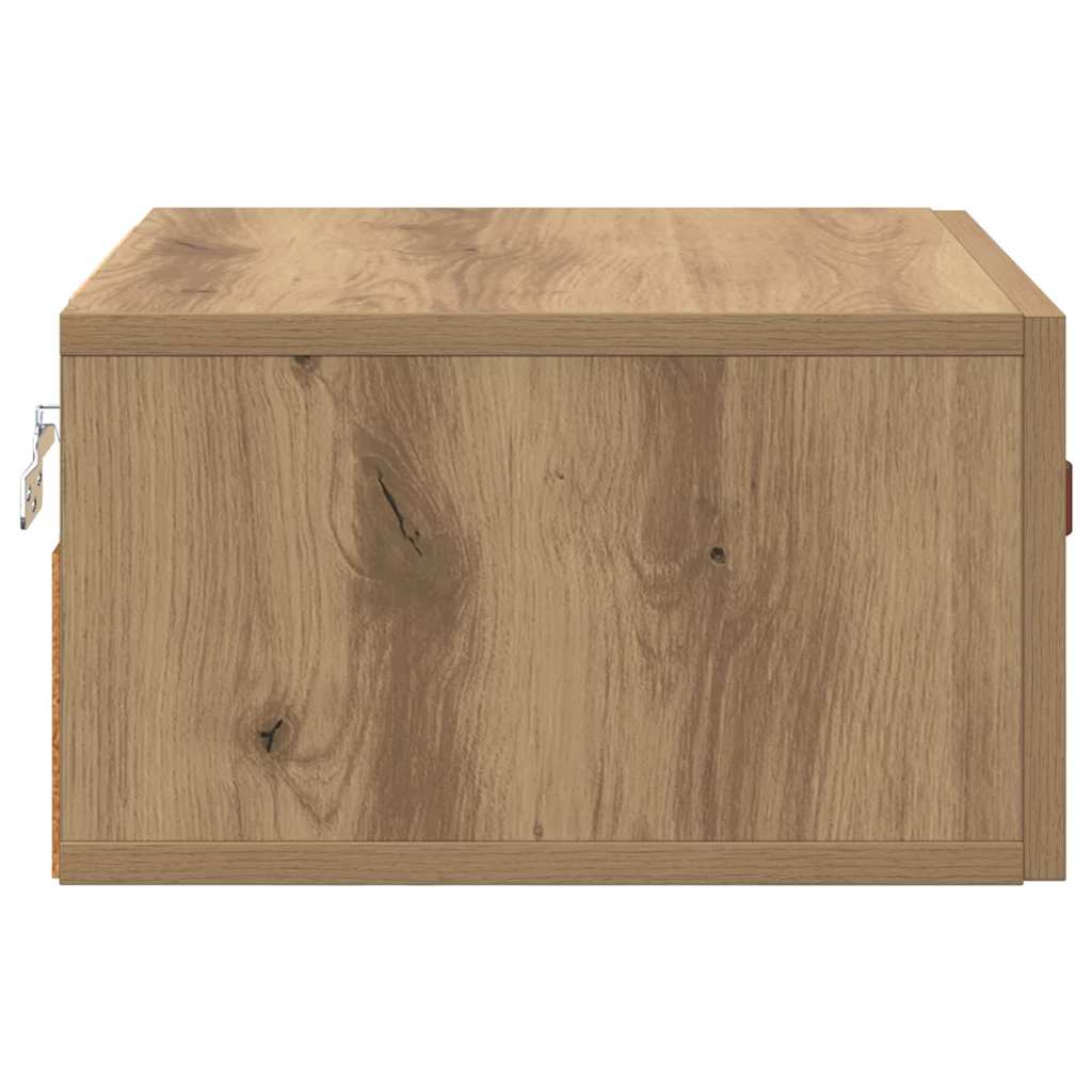 Wandkastje Artisan Eiken 35 x 35 x 20 cm Bewerkt hout is nu te koop bij PeponiXL, paradijselijk wonen!