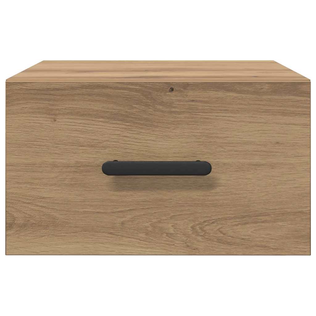 Nachtkastje Artisan Eiken 35 x 35 x 20 cm Bewerkt hout is nu te koop bij PeponiXL, paradijselijk wonen!