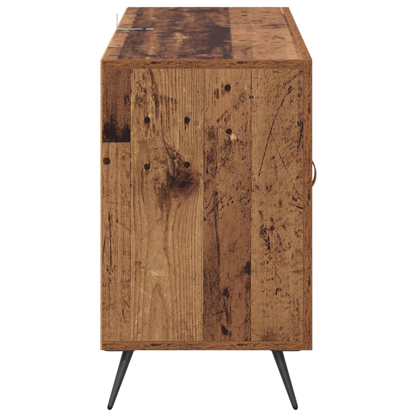 Dressoir met lade Oud Hout 100 x 36 x 60 cm Bewerkt hout is nu te koop bij PeponiXL, paradijselijk wonen!