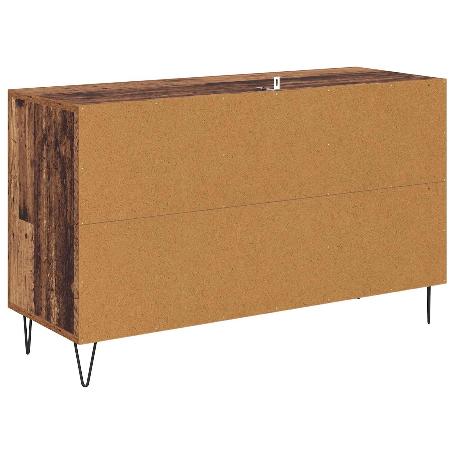 Dressoir met lade Oud Hout 100 x 36 x 60 cm Bewerkt hout is nu te koop bij PeponiXL, paradijselijk wonen!