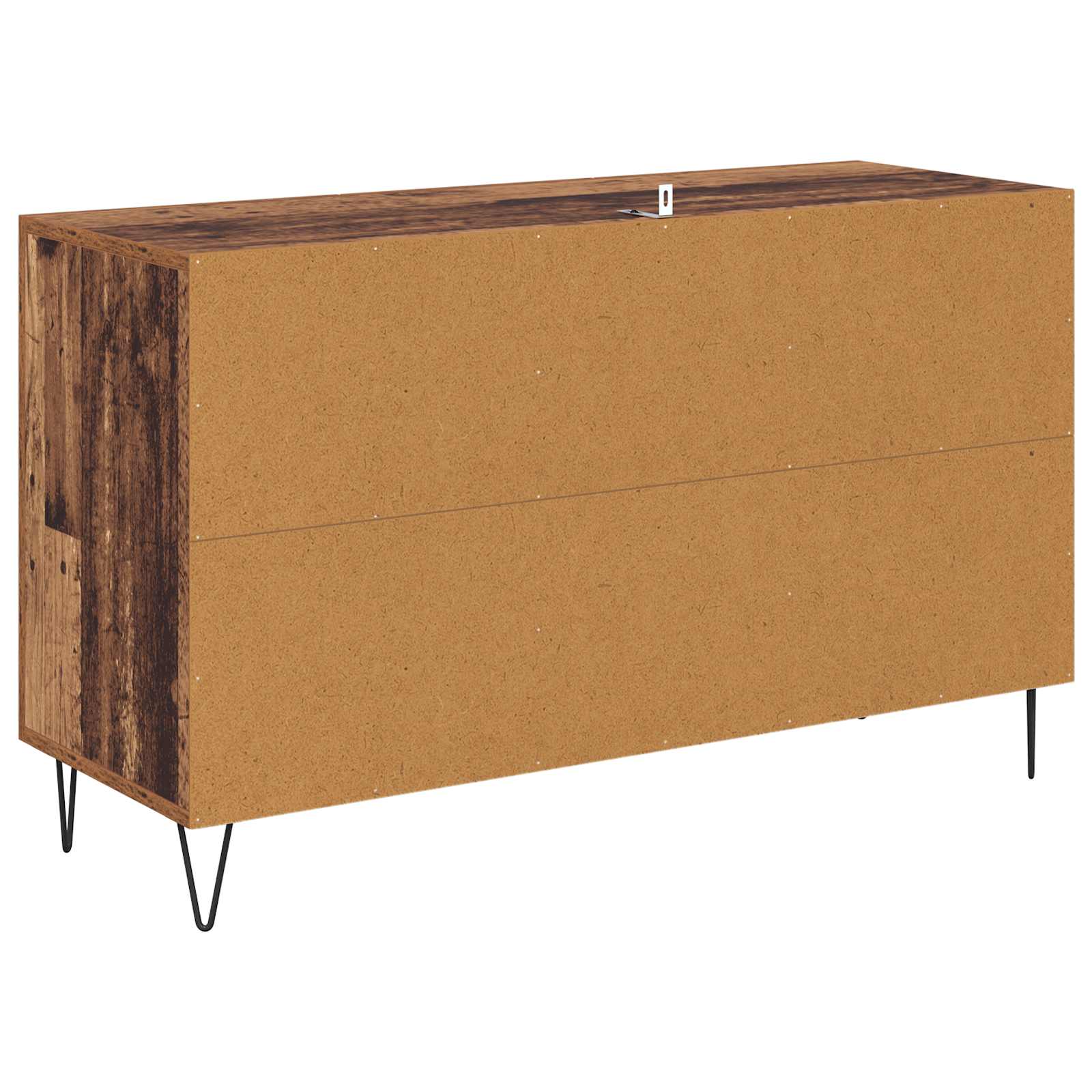 Dressoir met lade Oud Hout 100 x 36 x 60 cm Bewerkt hout is nu te koop bij PeponiXL, paradijselijk wonen!