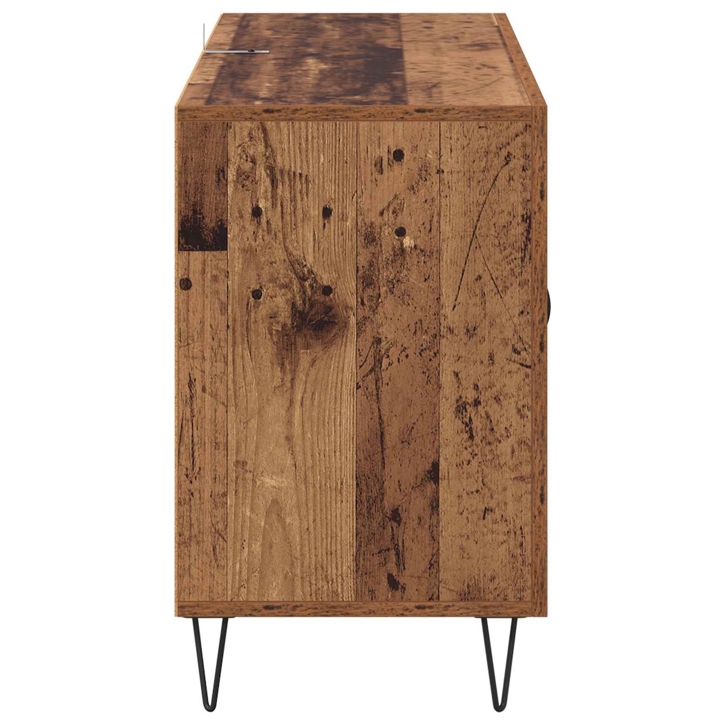 Dressoir met lade Oud Hout 100 x 36 x 60 cm Bewerkt hout is nu te koop bij PeponiXL, paradijselijk wonen!