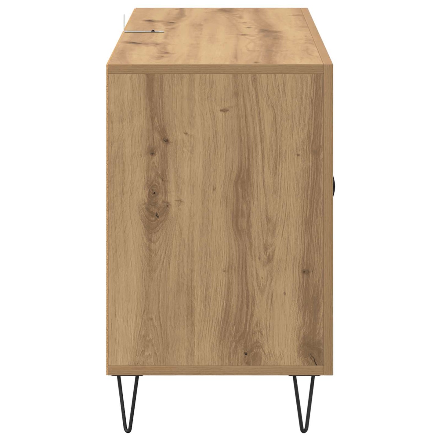 Dressoir met lade Artisan Eiken 100 x 36 x 60 cm Bewerkt hout is nu te koop bij PeponiXL, paradijselijk wonen!