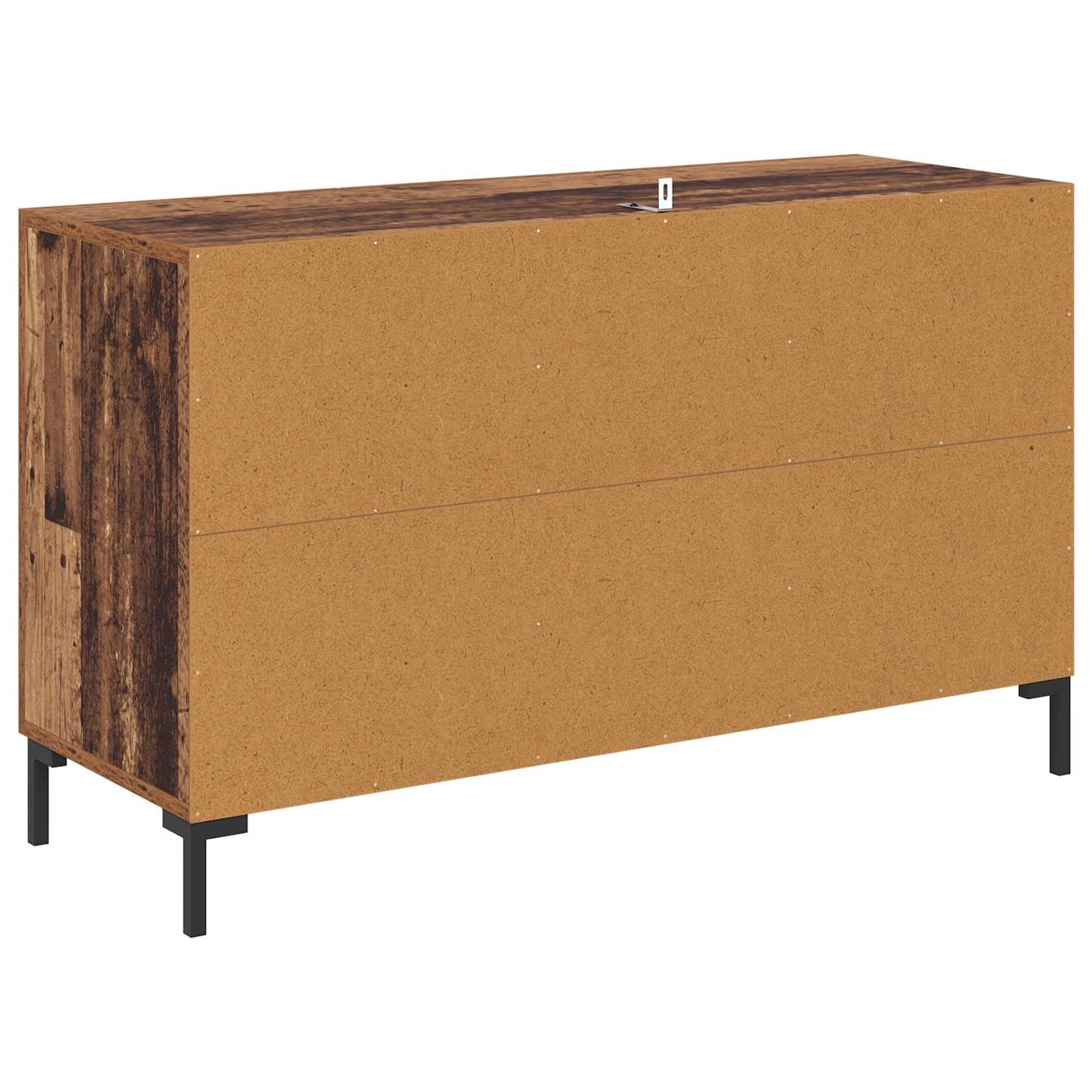 Dressoir met lade Oud Hout 100 x 36 x 60 cm Bewerkt hout is nu te koop bij PeponiXL, paradijselijk wonen!