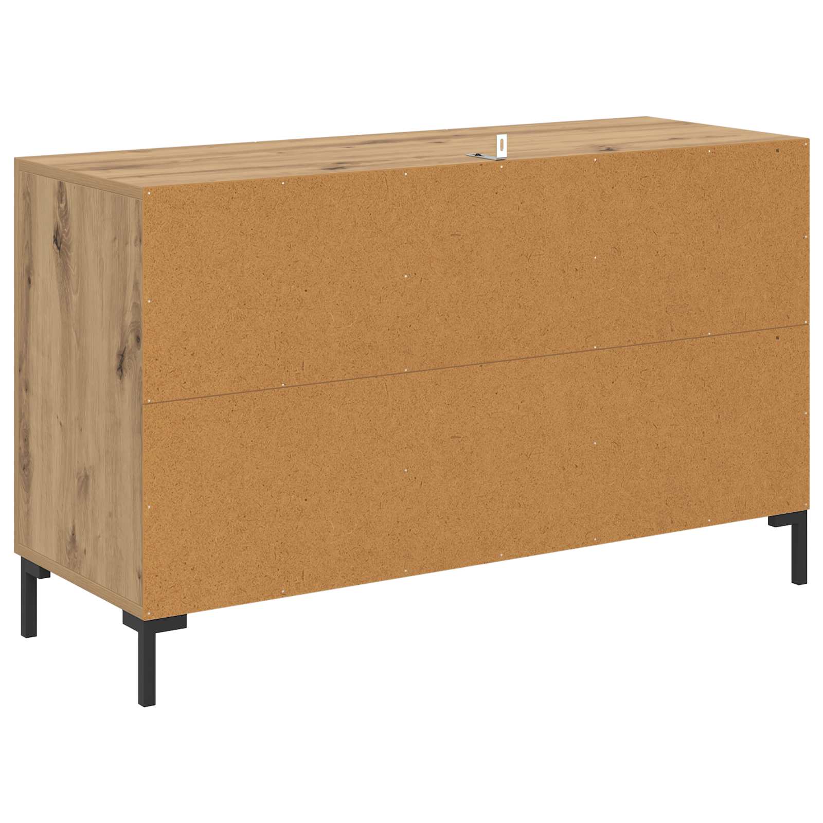 Dressoir met lade Artisan Eiken 100 x 36 x 60 cm Bewerkt hout is nu te koop bij PeponiXL, paradijselijk wonen!
