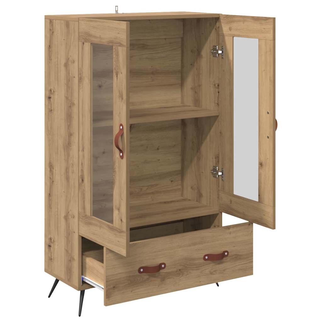 Highboard met lade Artisan Eiken 69,5 x 31 x 115 cm is nu te koop bij PeponiXL, paradijselijk wonen!